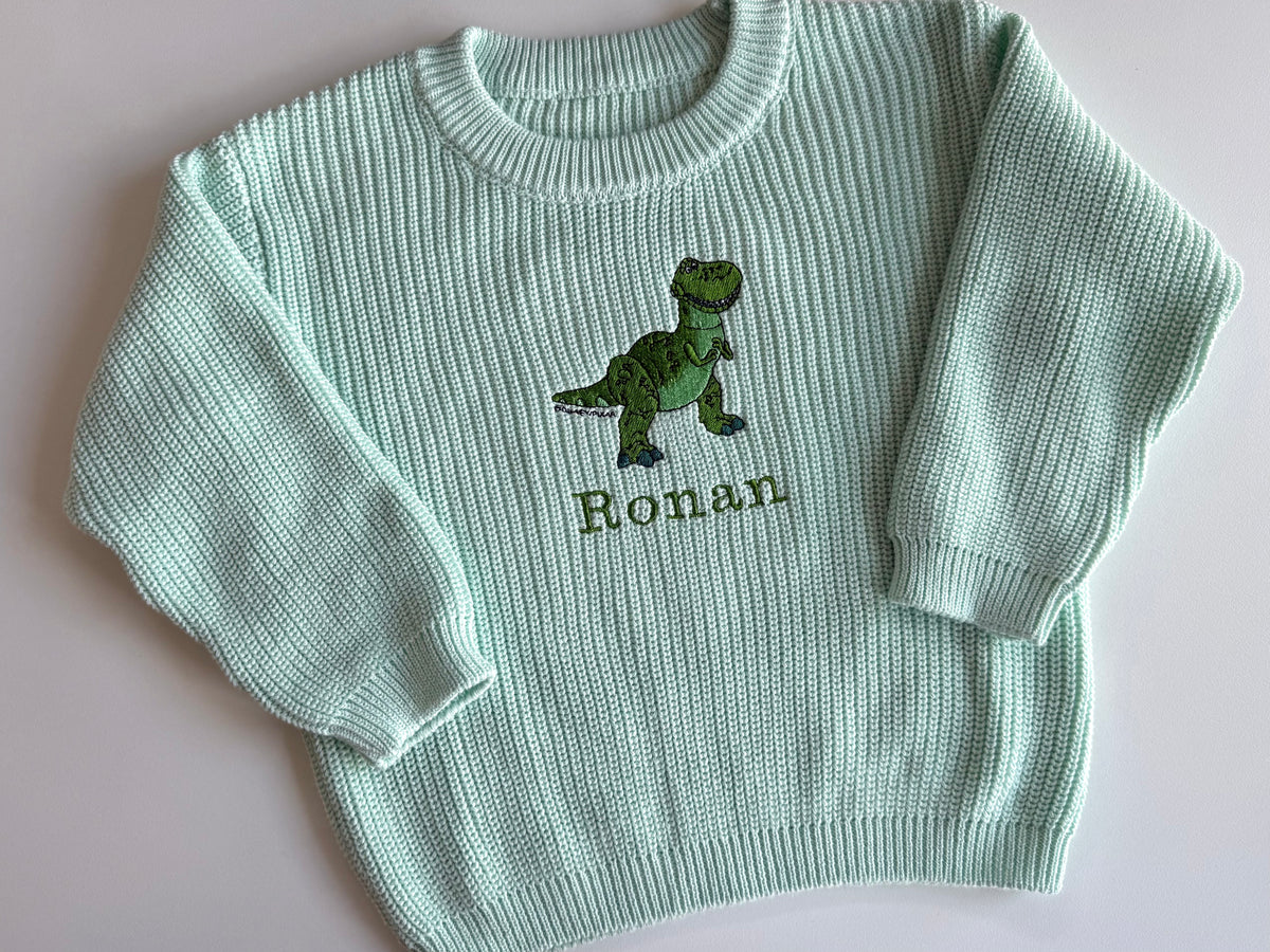 Toy Story Rex Personalised Knit