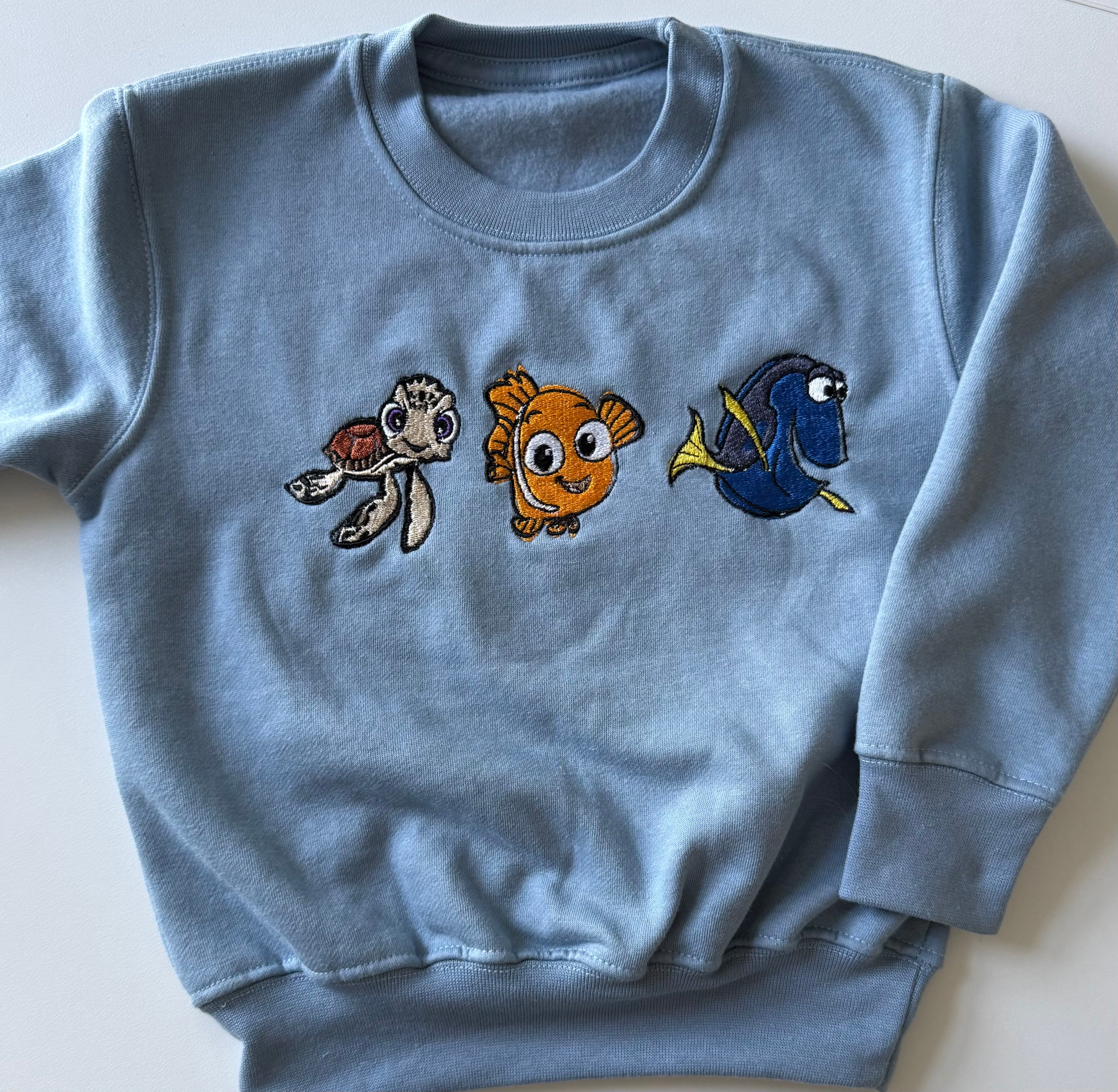 Orange Fish & Friends Sweatshirt