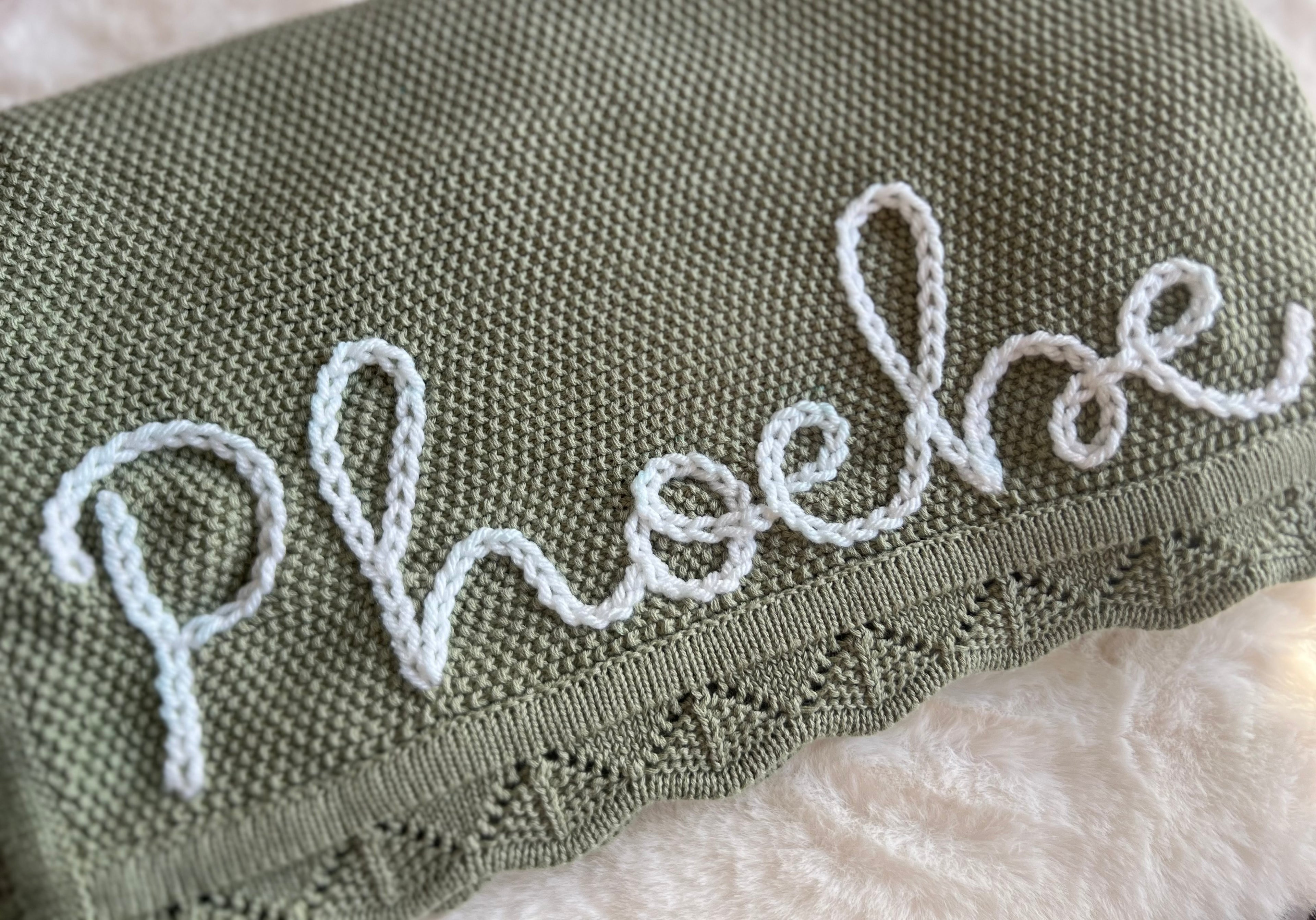Detailed Trim Cotton Blanket