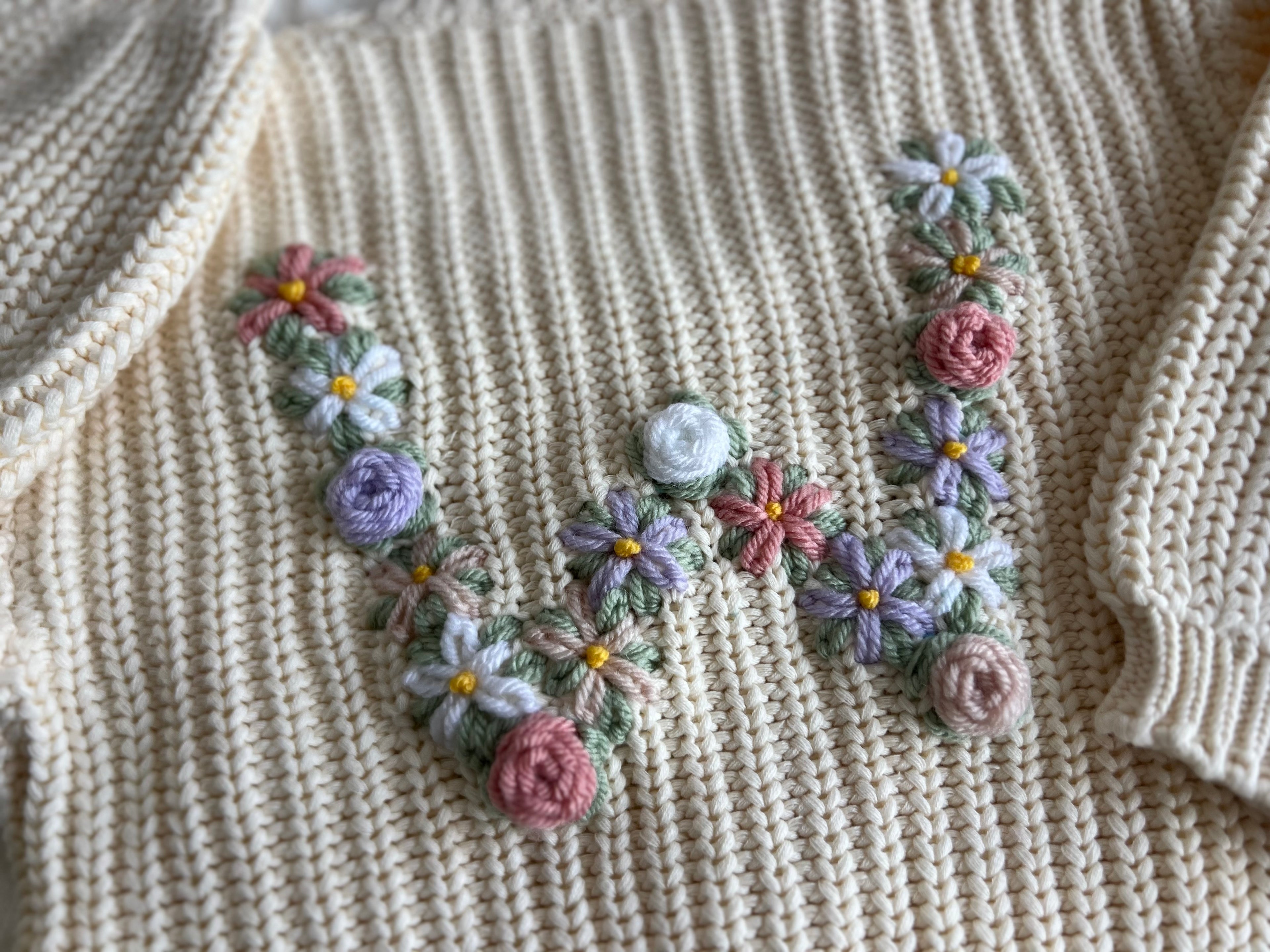 Large Floral Letter