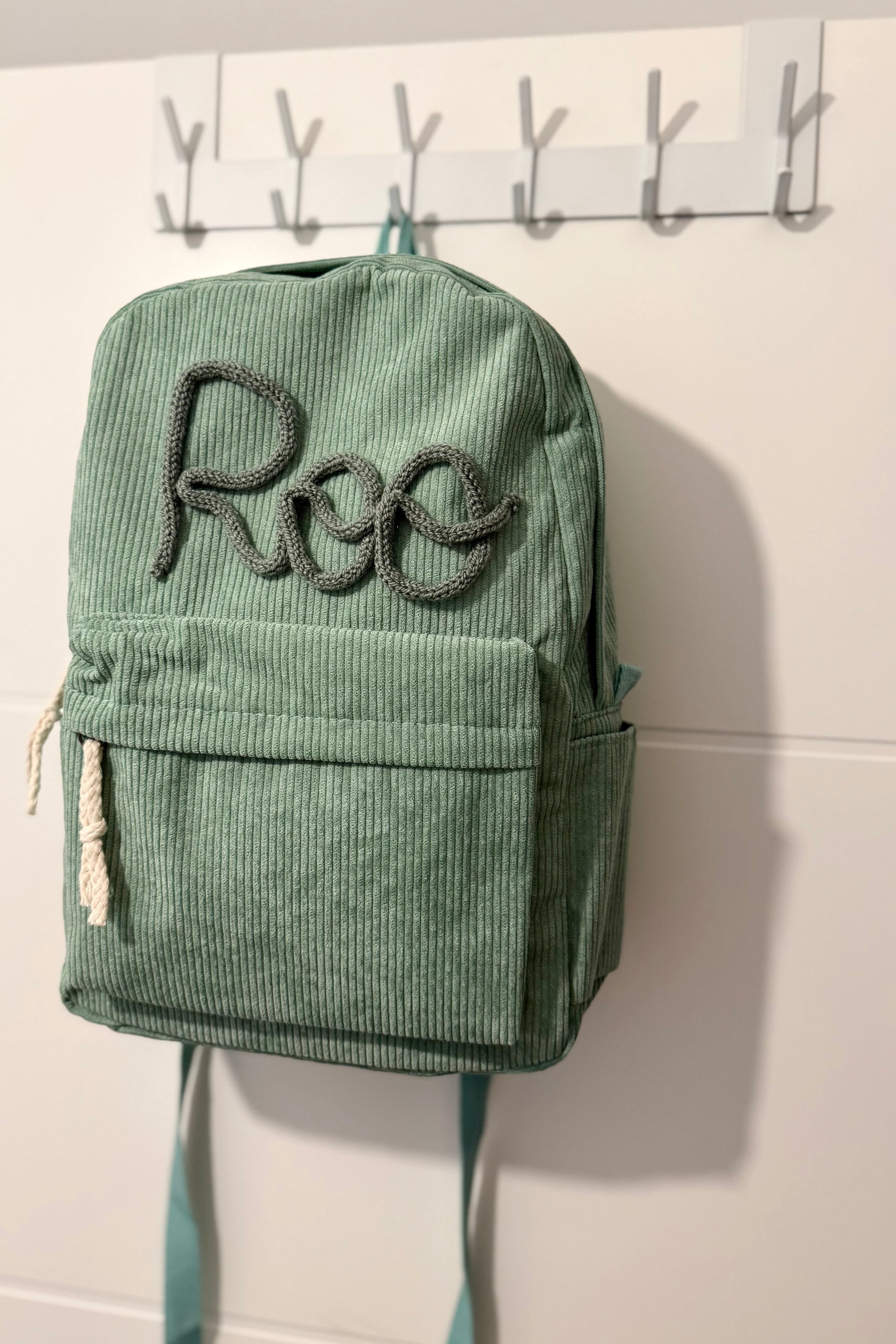 3D Name Plain Backpack