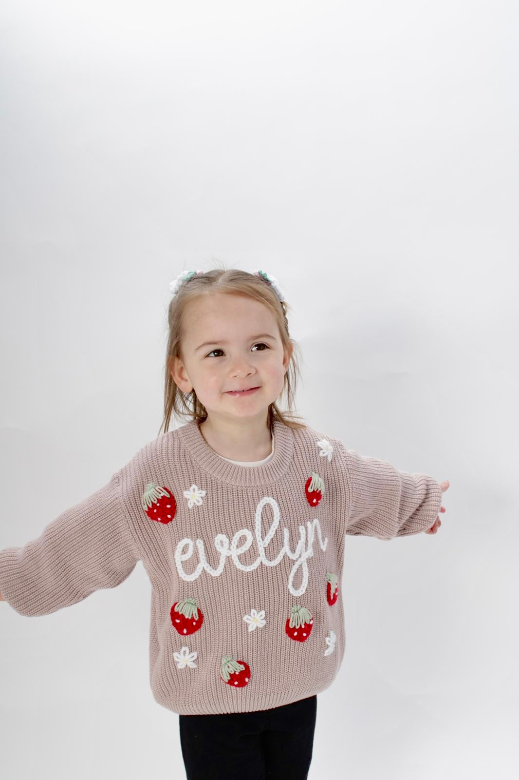 Strawberry Flower Jumper