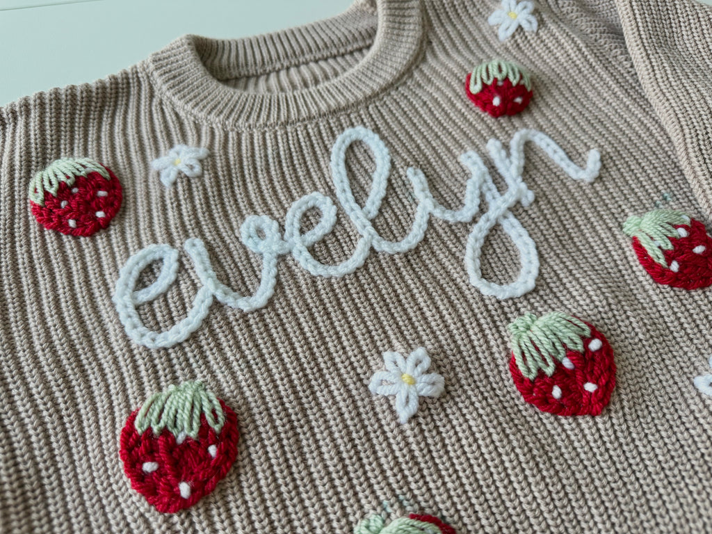 Strawberry Flower Jumper