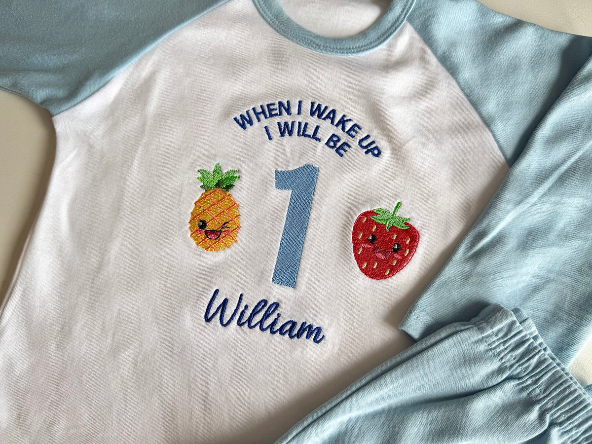 When I wake up Dancing Fruits Pyjamas