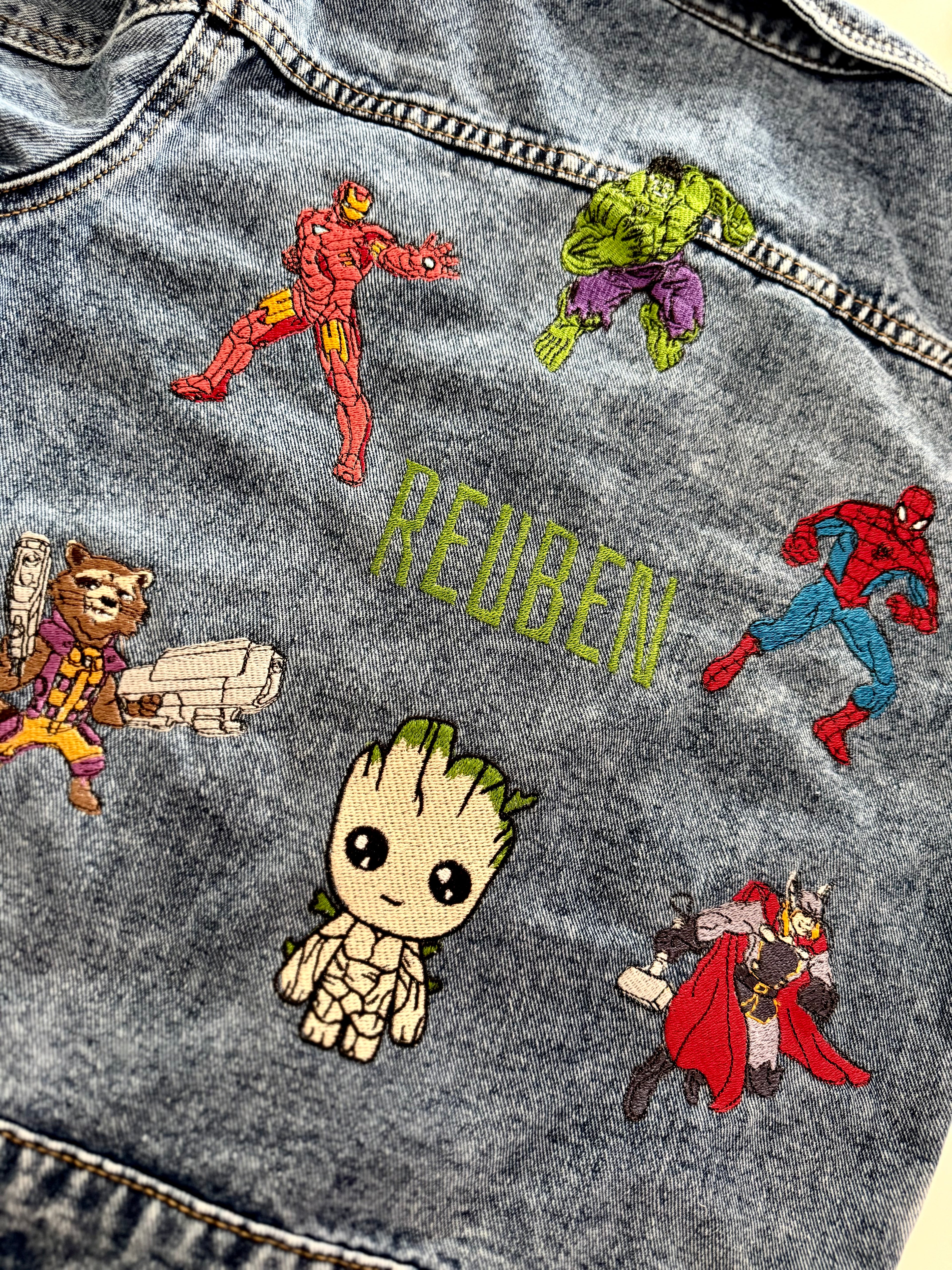 Disney Themed Denim Jacket