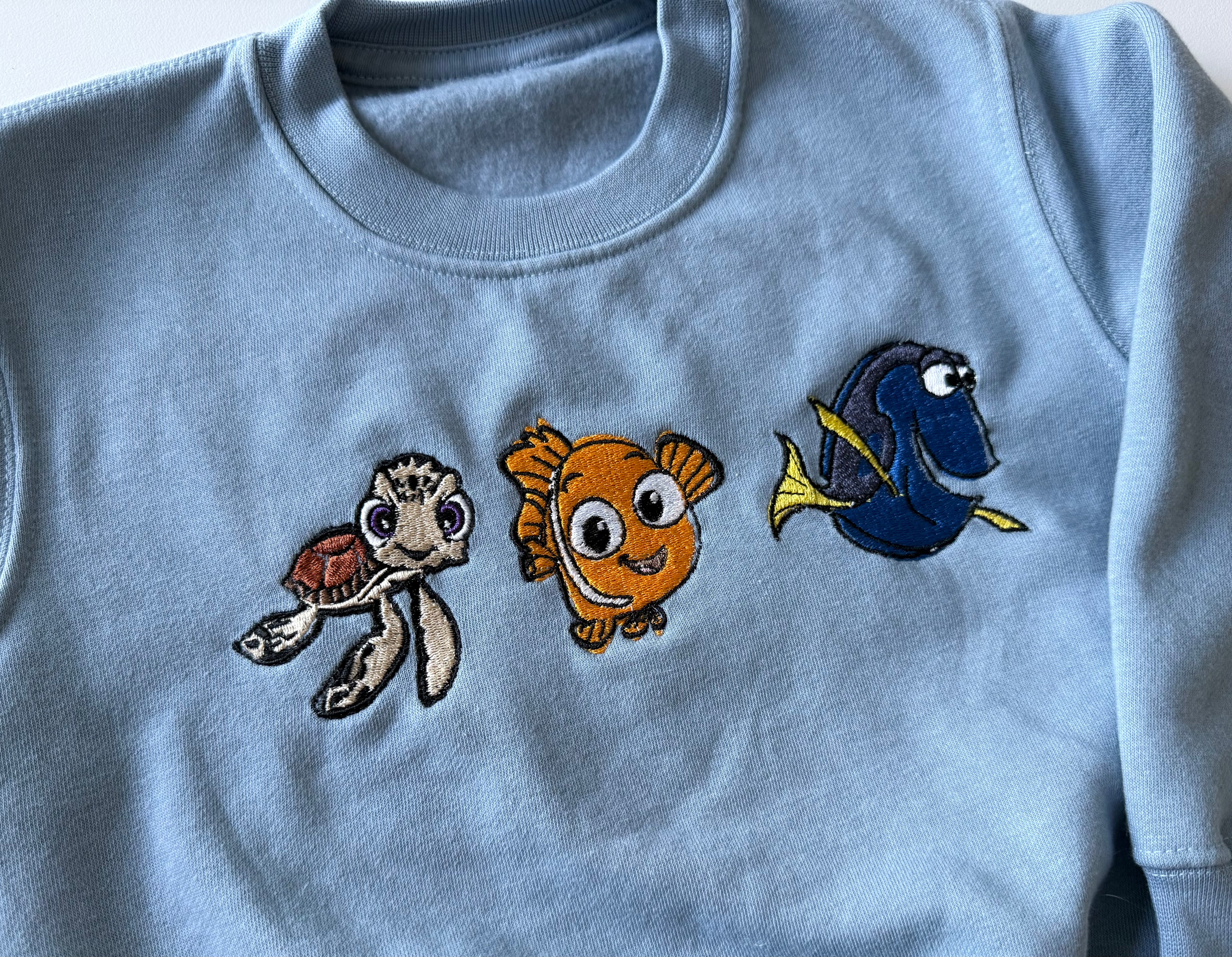 Orange Fish & Friends Sweatshirt