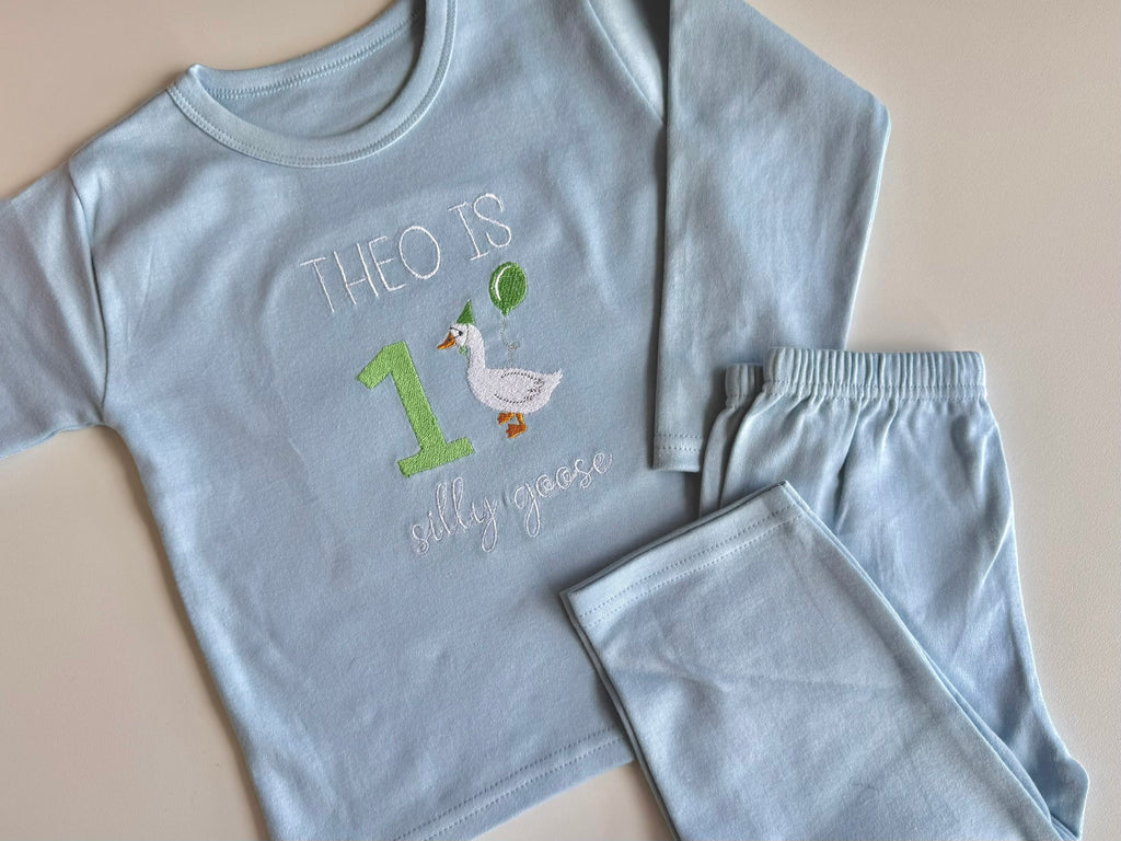 One Silly Goose Birthday Pyjamas