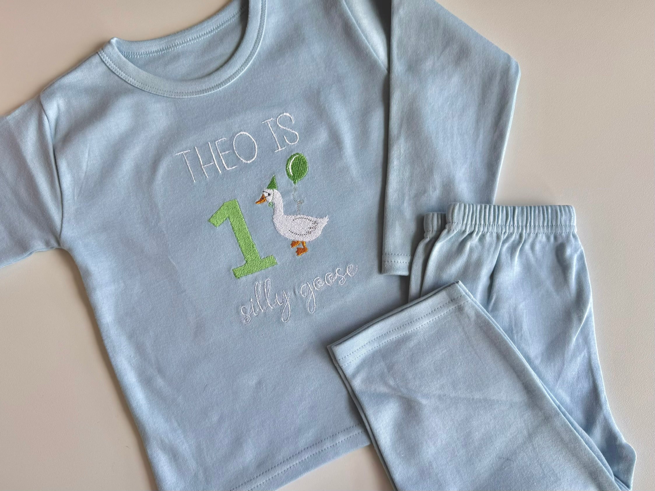 One Silly Goose Birthday Pyjamas