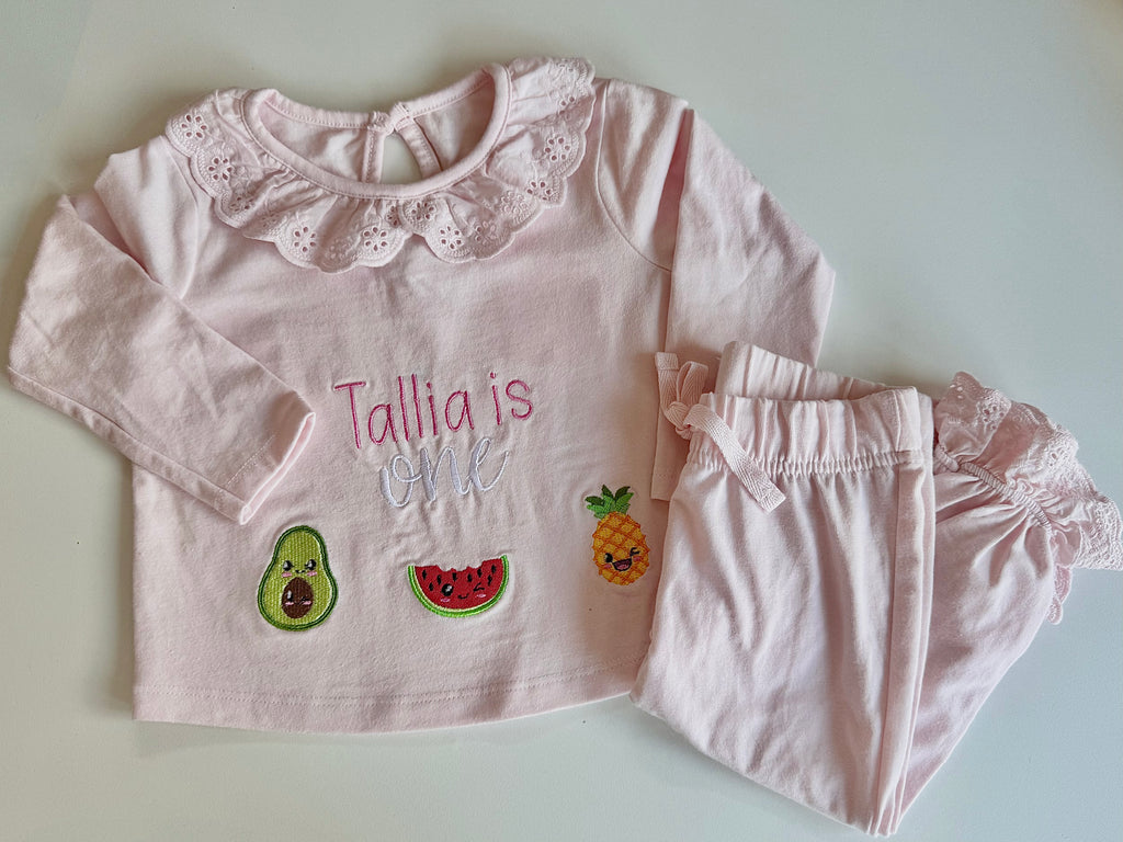 Dancing Fruit “ONE” Pyjamas