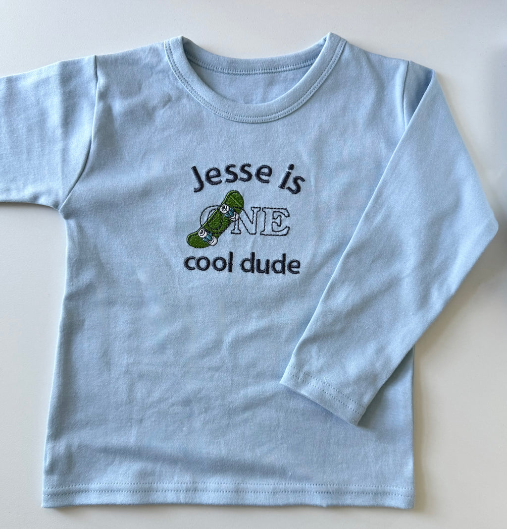 “ONE” Cool Dude Birthday Pyjamas