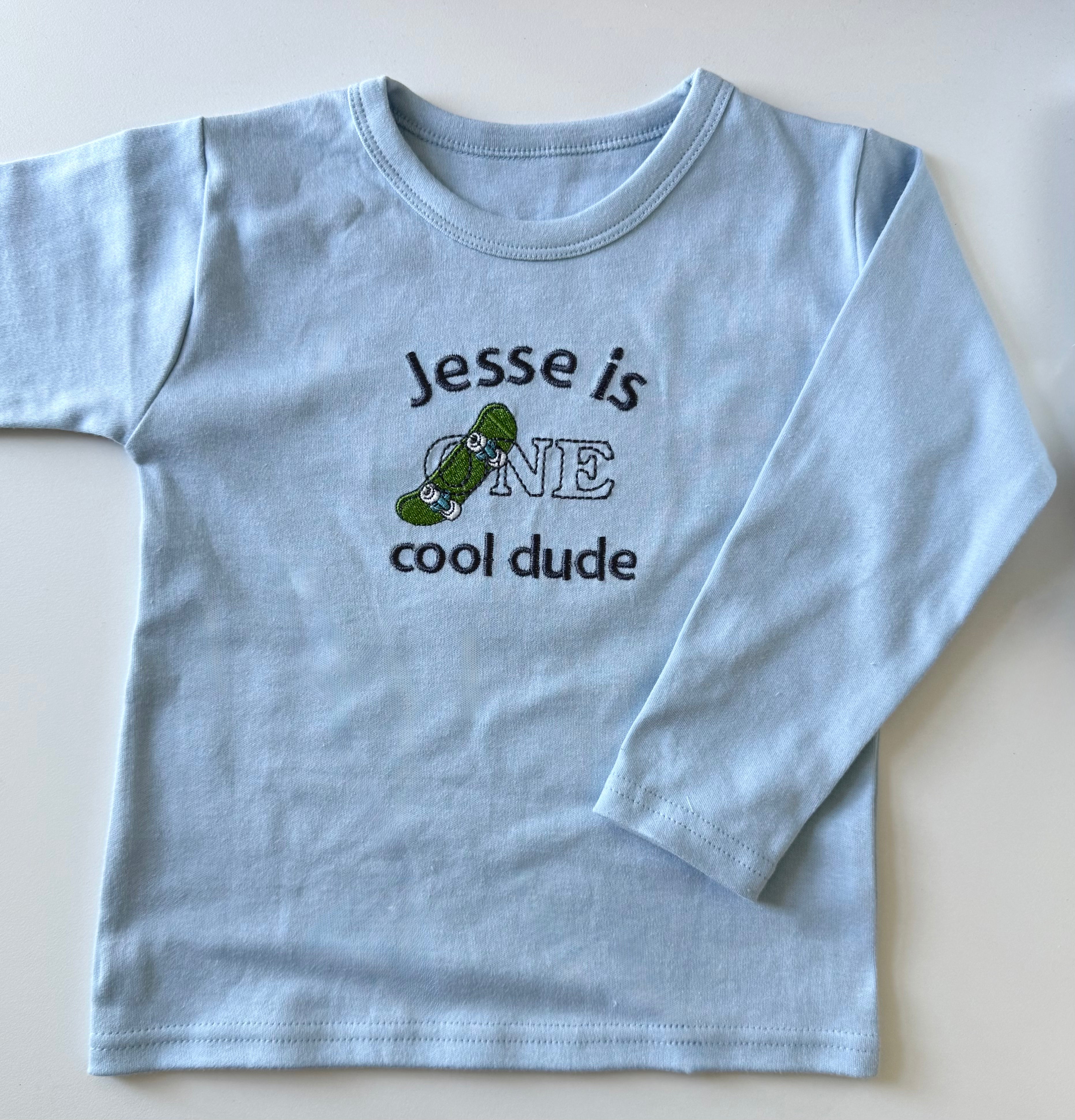 “ONE” Cool Dude Birthday Pyjamas